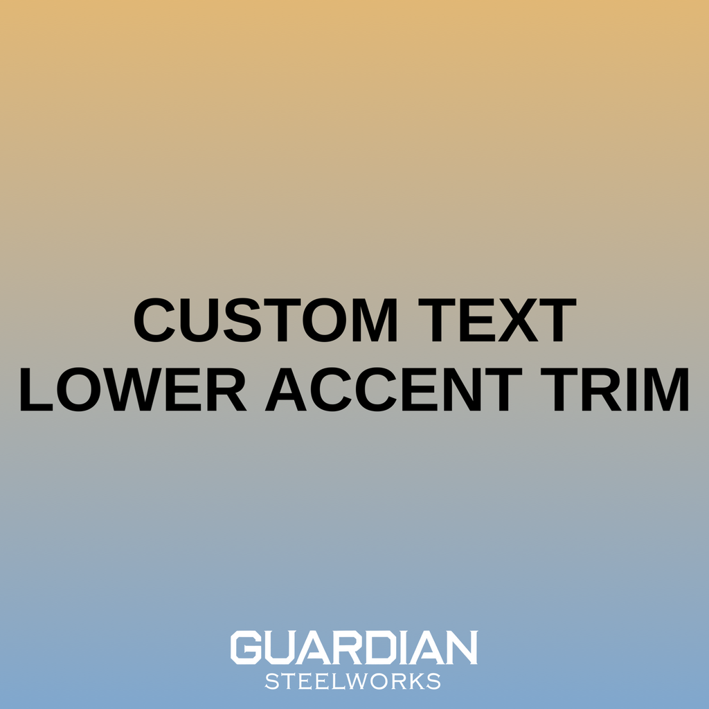 Custom Text Front Lower Accent Trim for Polaris Slingshot (2015-2024) | Aftermarket Compatible | Powder Coated