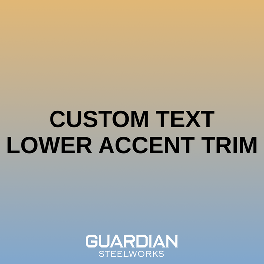 Polaris SS Front Bumper Lower Accent Trim- Custom Text