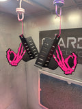 Jeep Foot Pegs | Personalized Jeep Wrangler Foot Pegs | Aftermarket Jeep Accessories | Powder Coated Steel | Fits Most Jeeps