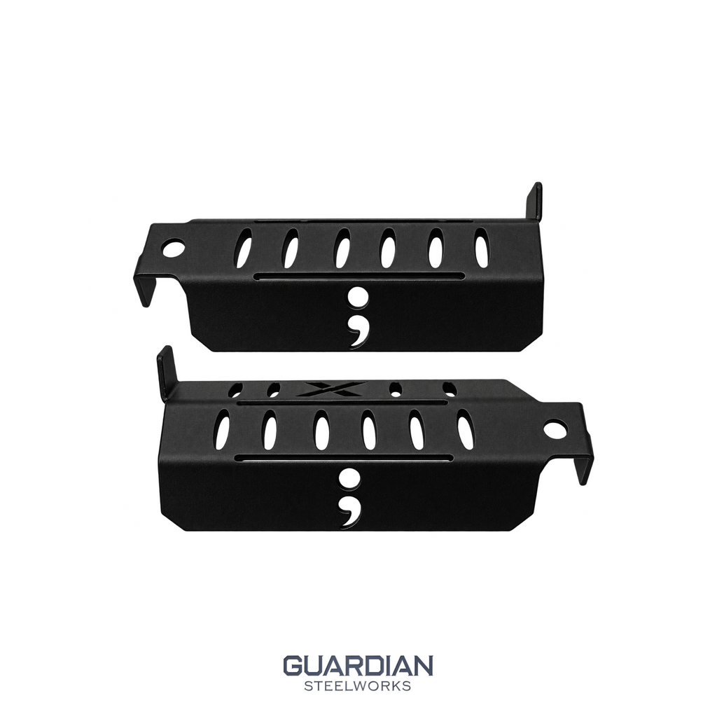 Semicolon Awareness Design Jeep Foot Pegs | Personalized Jeep Wrangler Foot Pegs | Aftermarket Jeep Accessories | Powder Coated Steel | Fits Most Jeeps