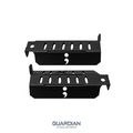 Semicolon Awareness Design Jeep Foot Pegs | Personalized Jeep Wrangler Foot Pegs | Aftermarket Jeep Accessories | Powder Coated Steel | Fits Most Jeeps