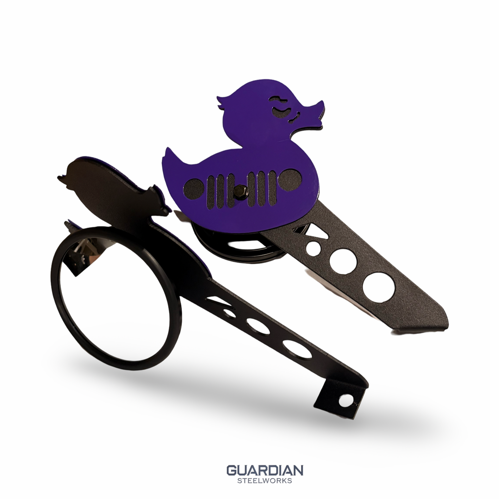 Duck side mirrors for Wrangler & Gladiator Aftermarket Jeep Accessories | Powder Coated Steel | Fits Most Jeeps