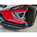 Front Splitter for Polaris Slingshot (2015–2024) | Dual Layer Splitter | Aftermarket Slingshot Front Lip | Powder Coated Steel