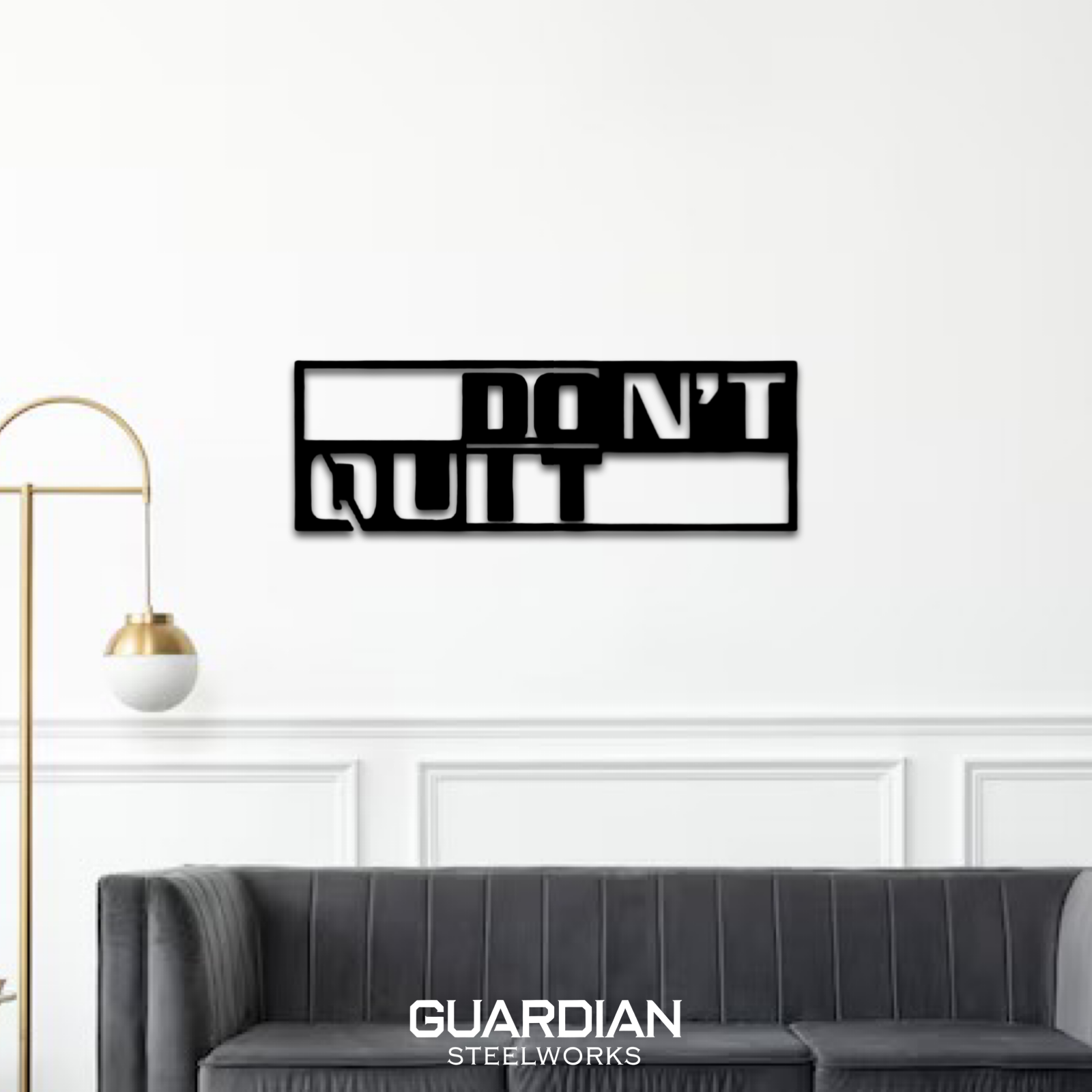 Metal Wall Art- Don’t Quit