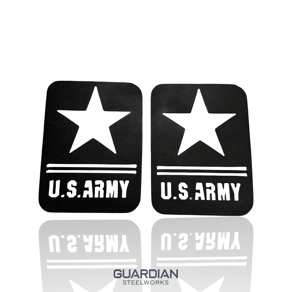 Jeep JT Tail light Cover - US ARMY