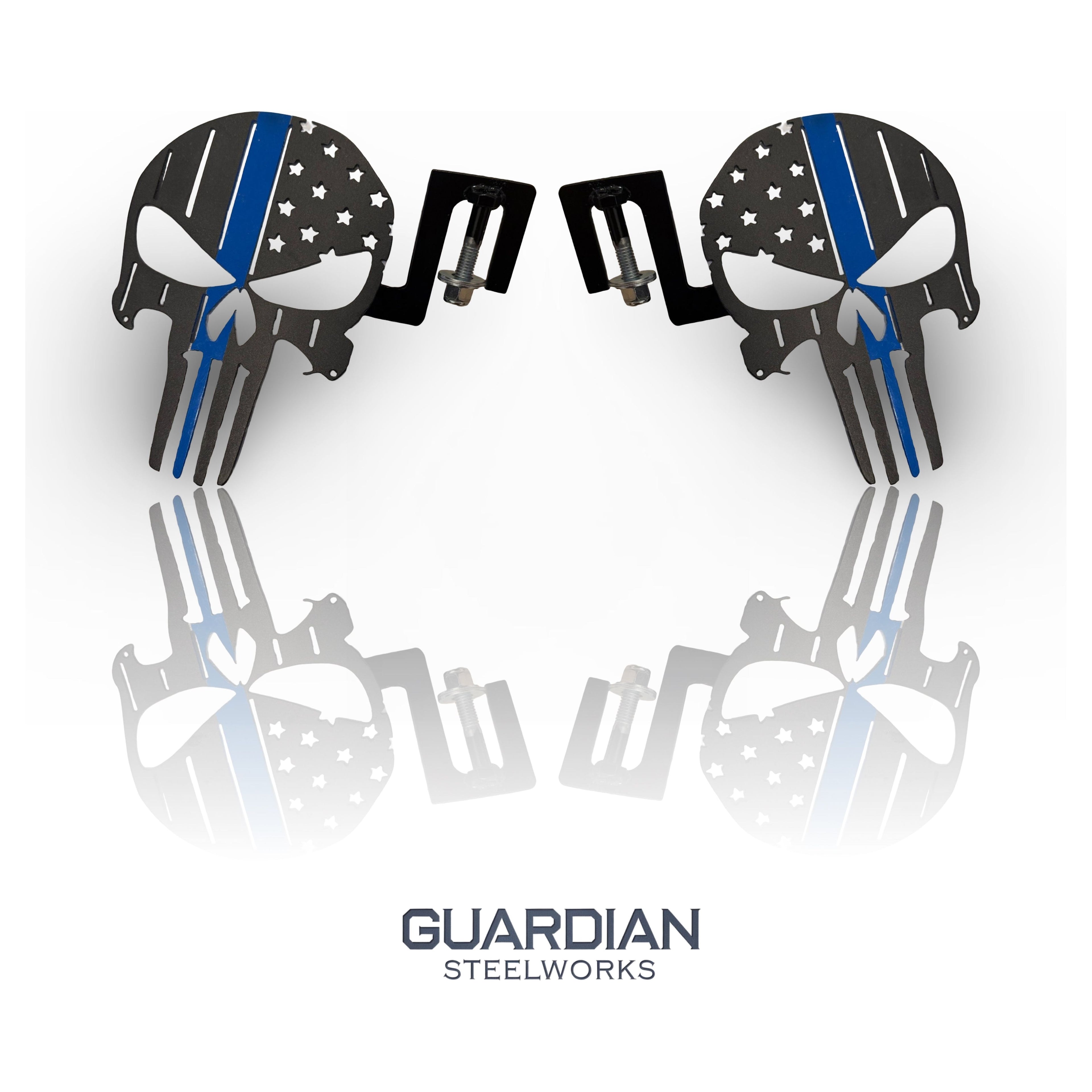 Jeep foot peg- Punisher skull