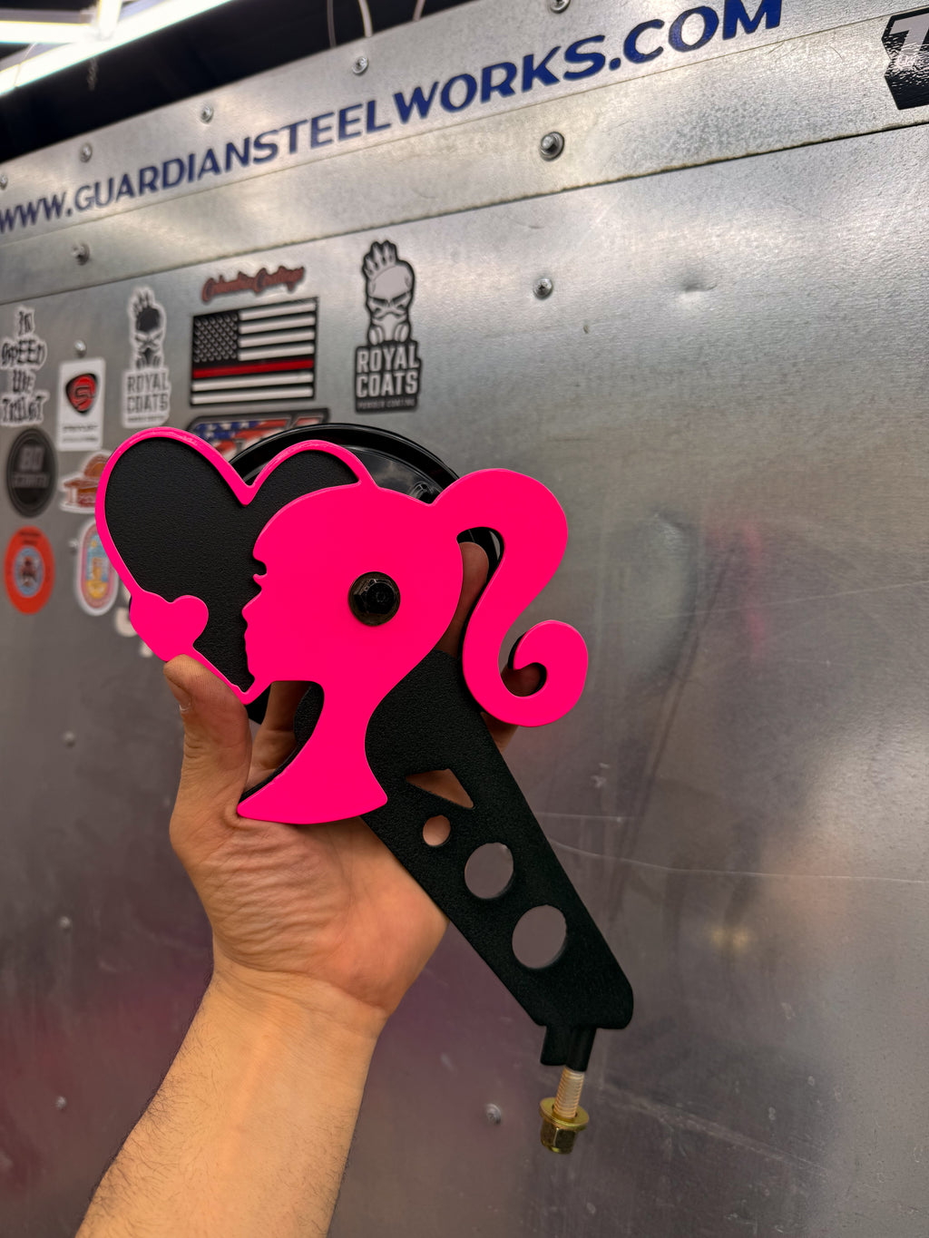 Barbie Design side mirrors for Wrangler & Gladiator