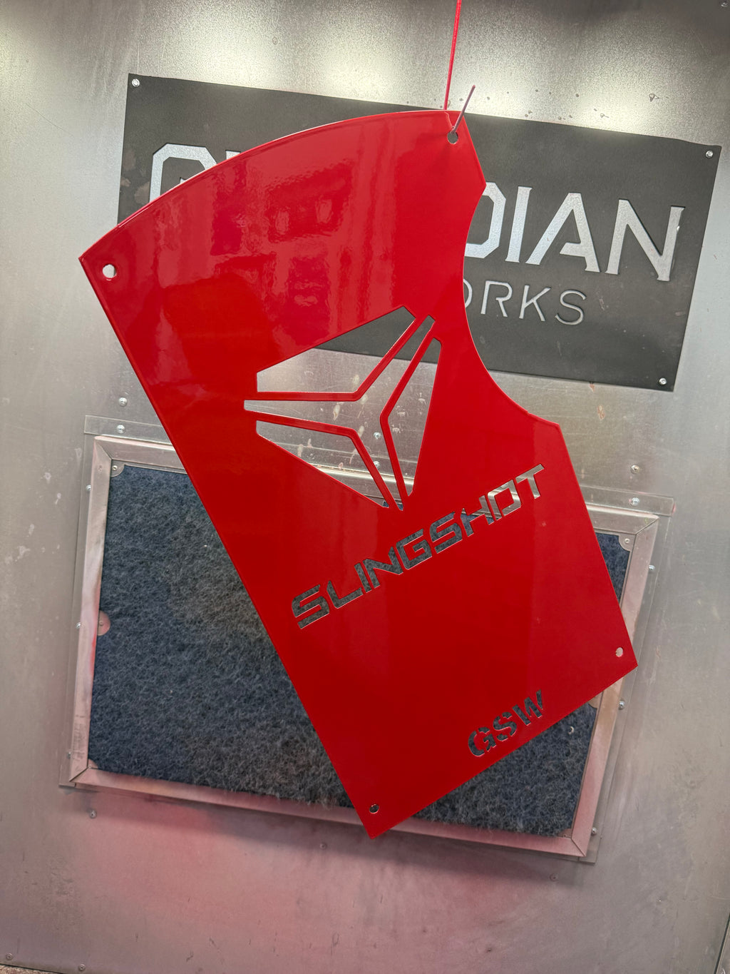 Rear Splash Panel for Polaris Slingshot (2015–2024) | Custom Rear Panel | Aftermarket Slingshot Accessory | Powder Coated Steel or Aluminum