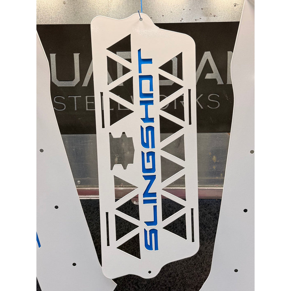 Custom Front Grille for Polaris Slingshot (2015–2024) | Aftermarket Grille Insert | Powder Coated Steel | Custom Text Available