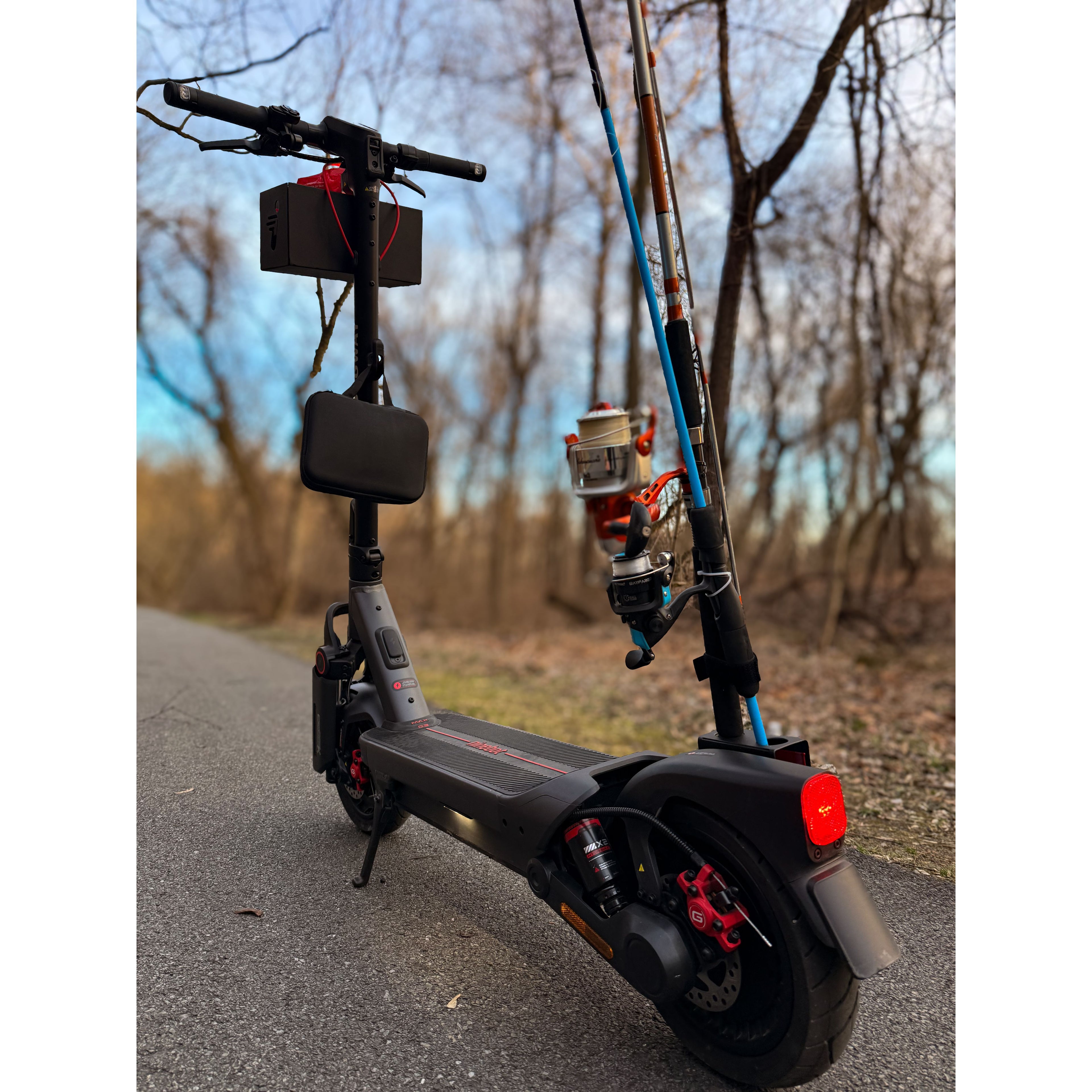 Fish Rod Holder Compatible with SEGWAY MAX G3