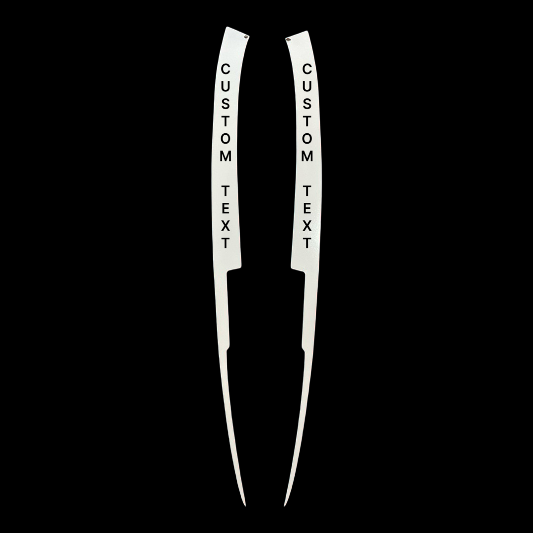 Polaris Slingshot Side Entry Sills (Pair) - Custom text