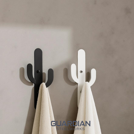 Double Steel Wall Hook, Coat Hook, Utility Hook