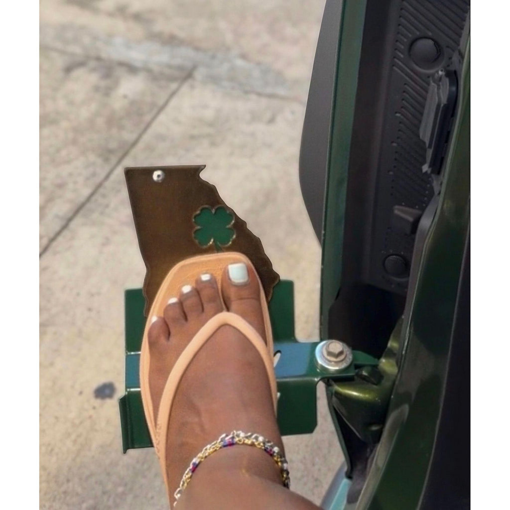 Custom Foot Pegs Compatible with Ford Bronco | Personalized Door-Off Foot Rests | Steel Powder Coated Accessories | Custom Design