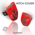 RAM Custom Hitch Cover – Personalized 2” Receiver Cover – Powder Coated Steel – Made to Order