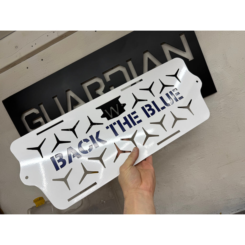 CUSTOM TEXT Front Grille for Polaris Slingshot (2015–2024) | Aftermarket Grille Insert | Powder Coated Steel | Custom Text Available - Custom (Add text)