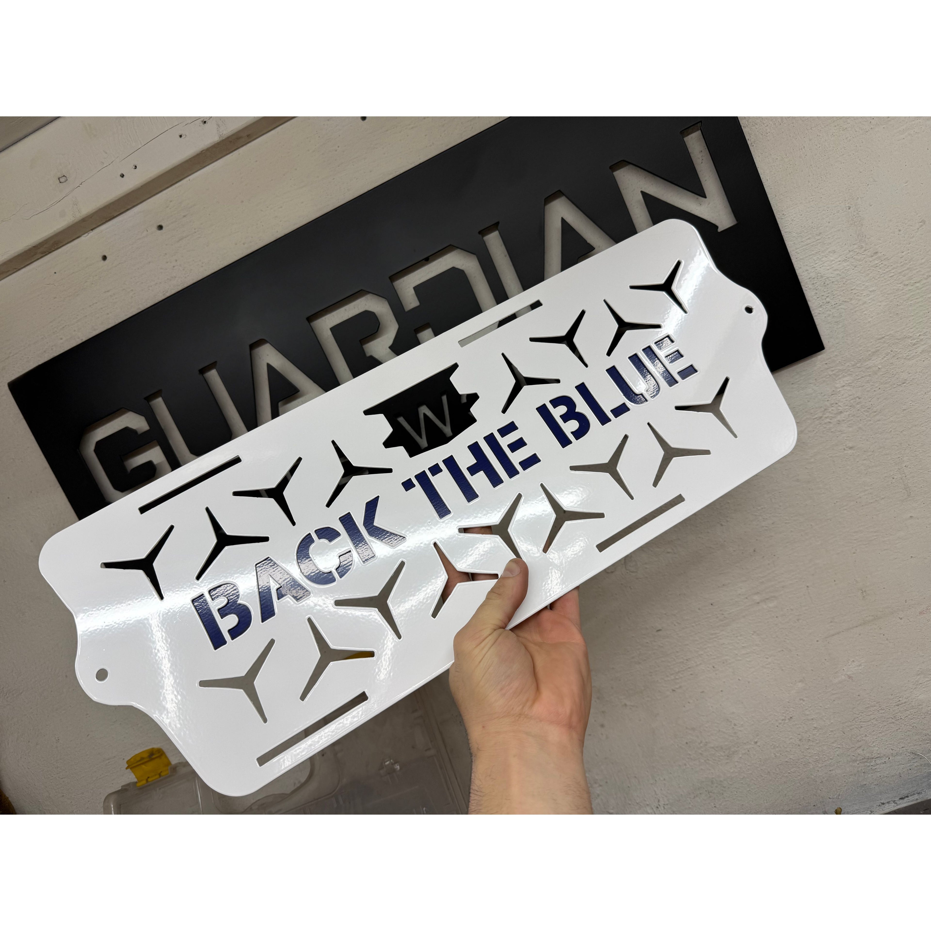 CUSTOM TEXT Front Grille for Polaris Slingshot (2015–2024) | Aftermarket Grille Insert | Powder Coated Steel | Custom Text Available - Custom (Add text)