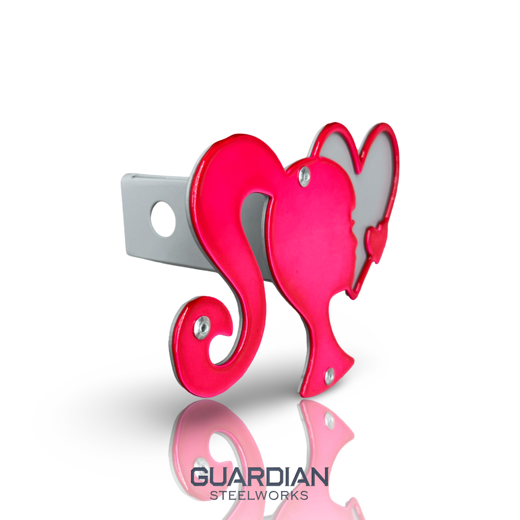 Barbie Custom Hitch Cover – Personalized 2” Receiver Cover – Powder Coated Steel – Made to Order