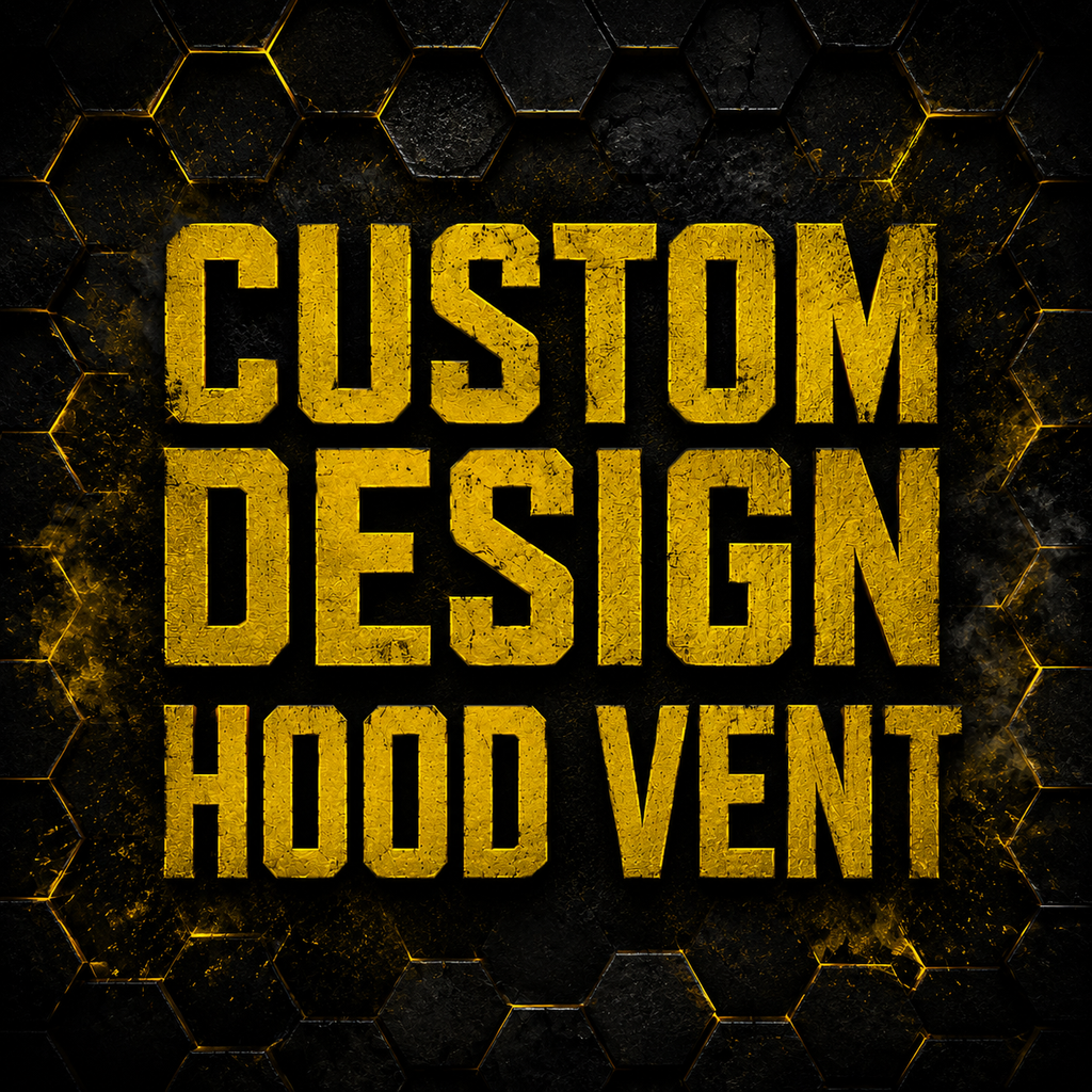 Custom Design Hood Vent for Polaris Slingshot (2015–2024) | Custom Hood Vent Cover | Aftermarket Slingshot Accessory | Powder Coated Steel or Aluminum