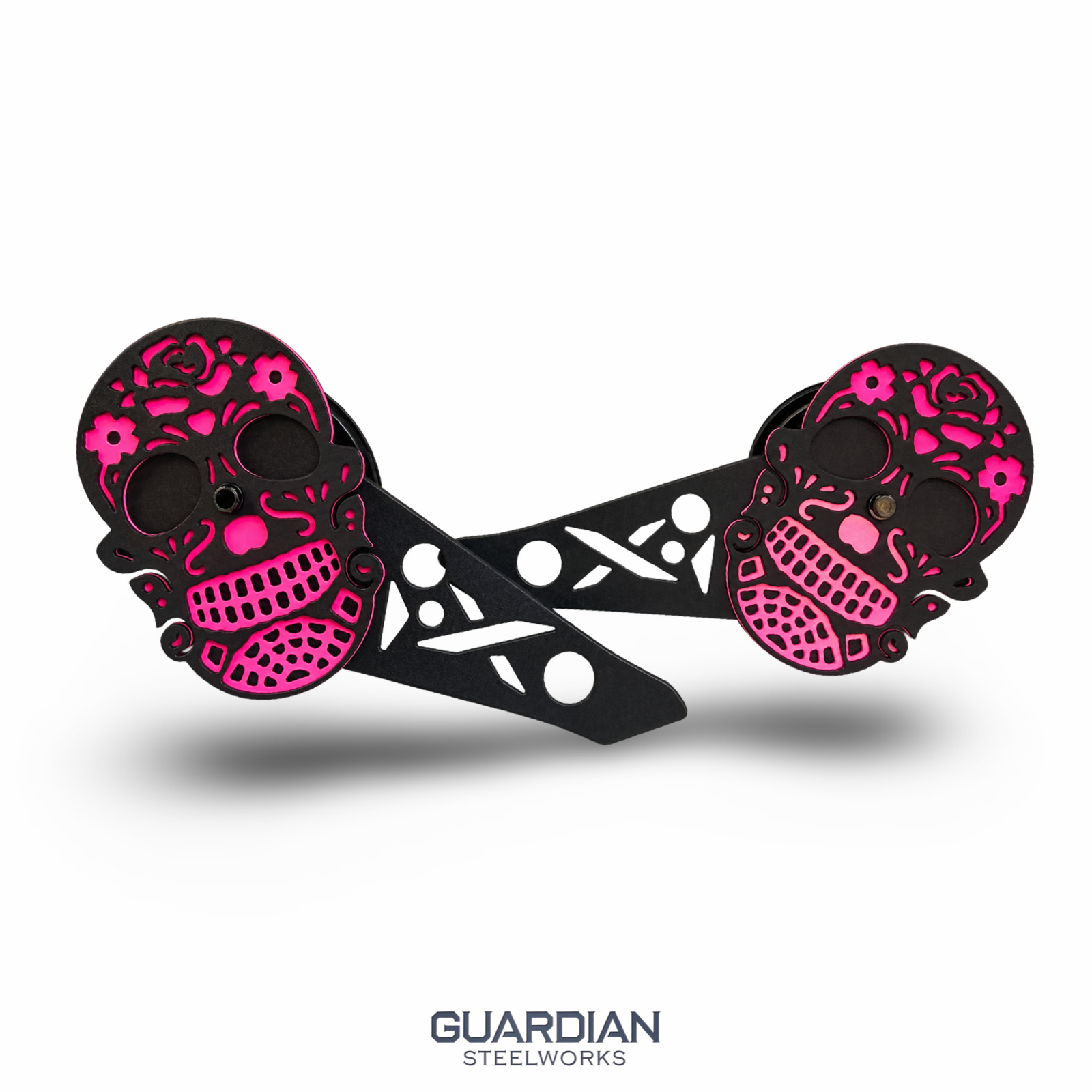 Skull Jeep Mirrors 3 layer Design