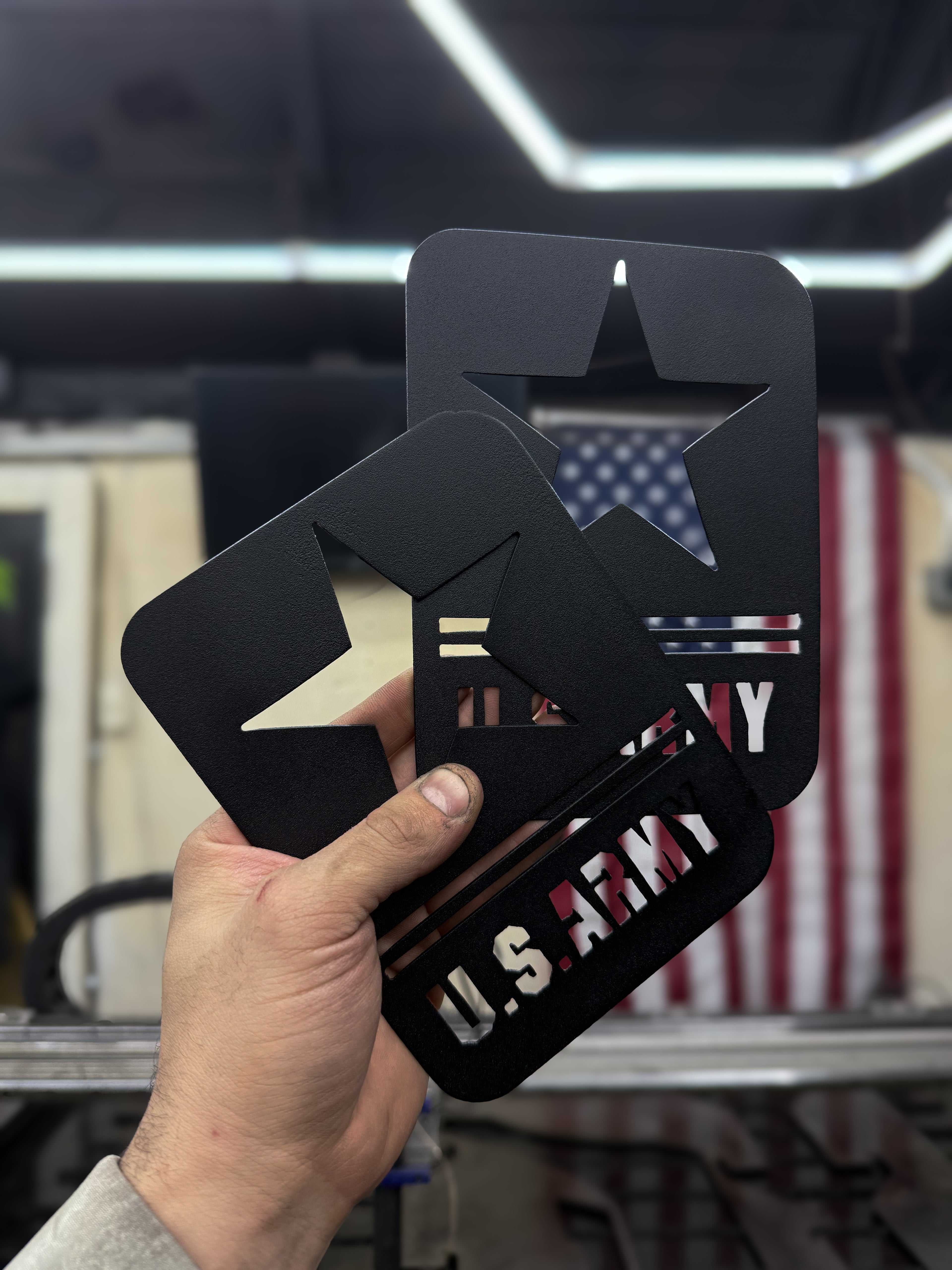 Jeep JT Tail light Cover - US ARMY