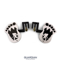 Big Foot Design Jeep Foot Pegs | Jeep Wrangler Foot Pegs | Aftermarket Jeep Accessories | Powder Coated Steel | Fits Most Jeeps
