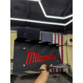 Heavy-Duty Steel Tool Wall Mount – Customizable Cordless Tool Holder