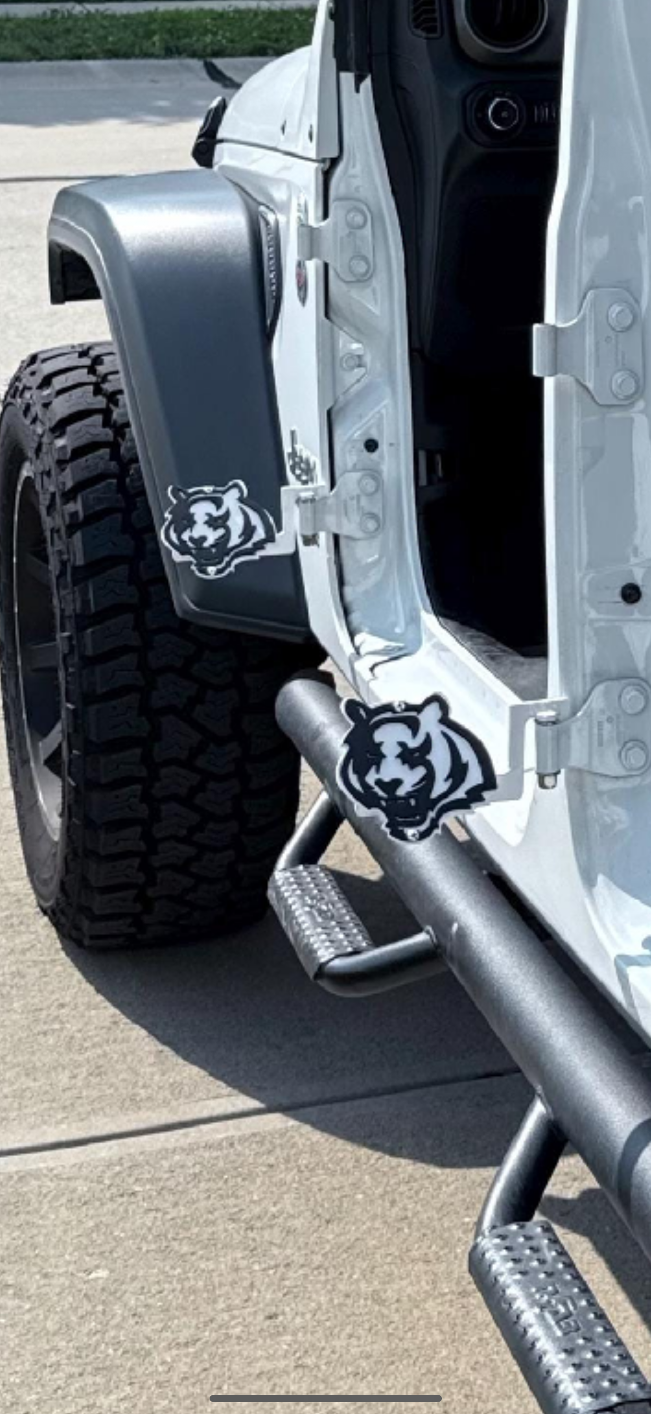 Jeep Foot Pegs- Custom Design- fits Jeep